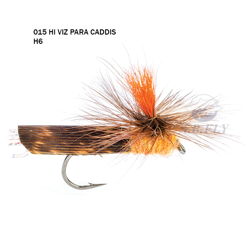 October Hi-Viz Para Caddis H6 - BROWN (Marron) - RAINY'S