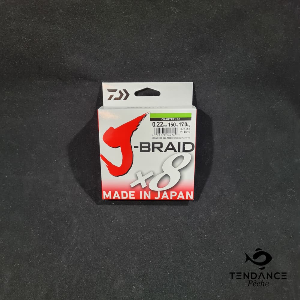 J-Braid 8B Chartreuse - Daiwa - 0.20Mm