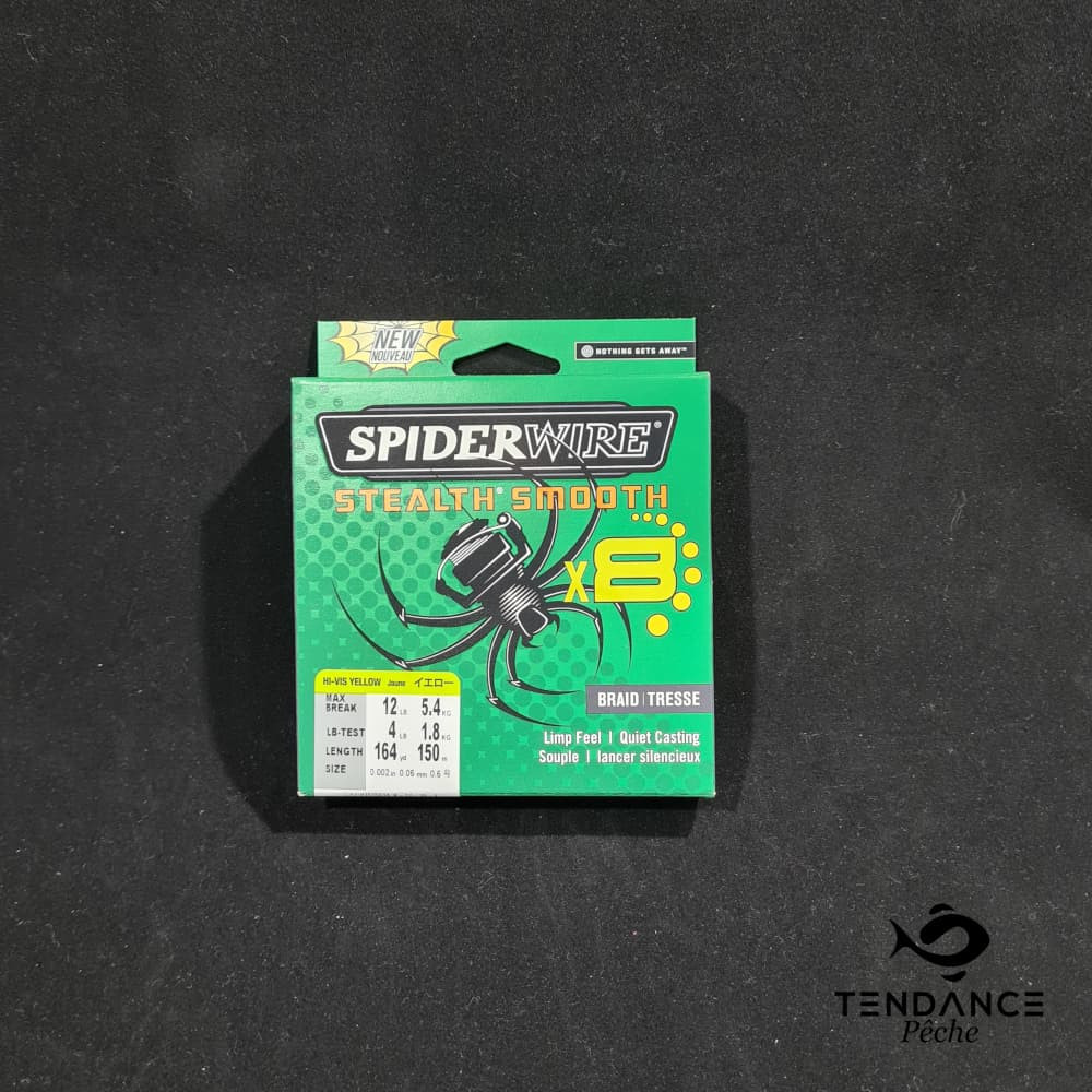 Spiderwire stealth smooth jaune - SPIDERWIRE - 0.06 mm