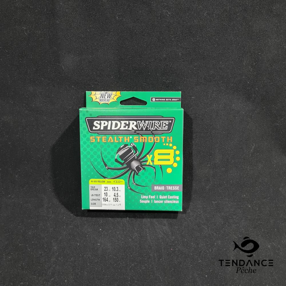 Spiderwire Stealth Smooth Jaune - Spiderwire - 0.09 Mm