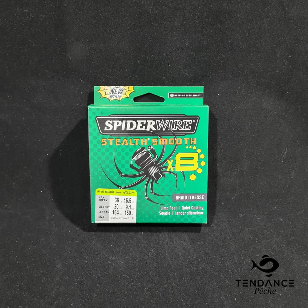 Spiderwire Stealth Smooth Jaune - Spiderwire - 0.15 Mm