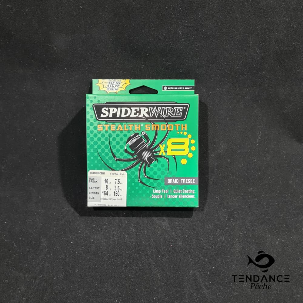 Spider Wire Stealth Smooth Translucent - Spiderwire - 0.09 Mm