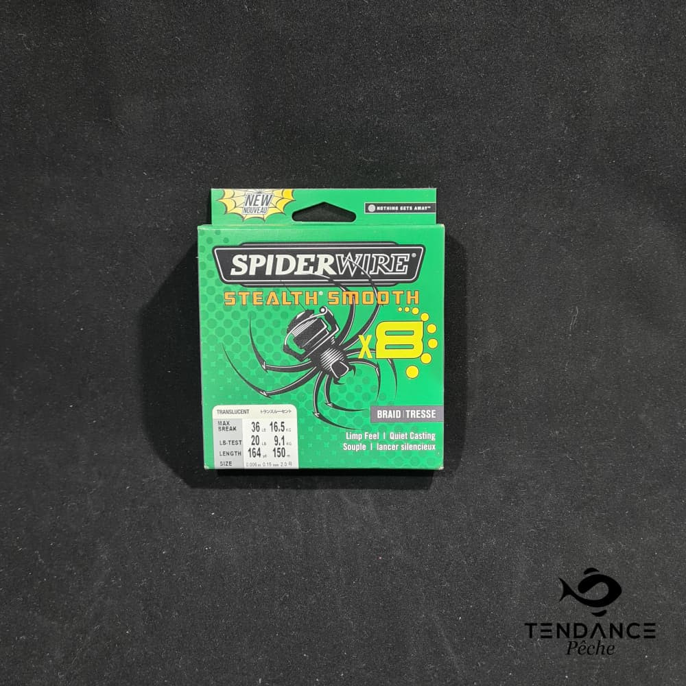 Spider Wire Stealth Smooth Translucent - Spiderwire - 0.19 Mm