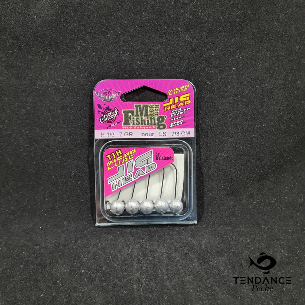 Têtes Plombées Macadam Fishing H1/0 - Delalande - 7 Grammes