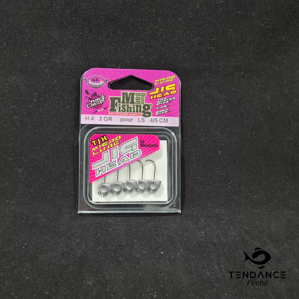 Têtes Plombées Shad H4 - Delalande - 3 Grammes