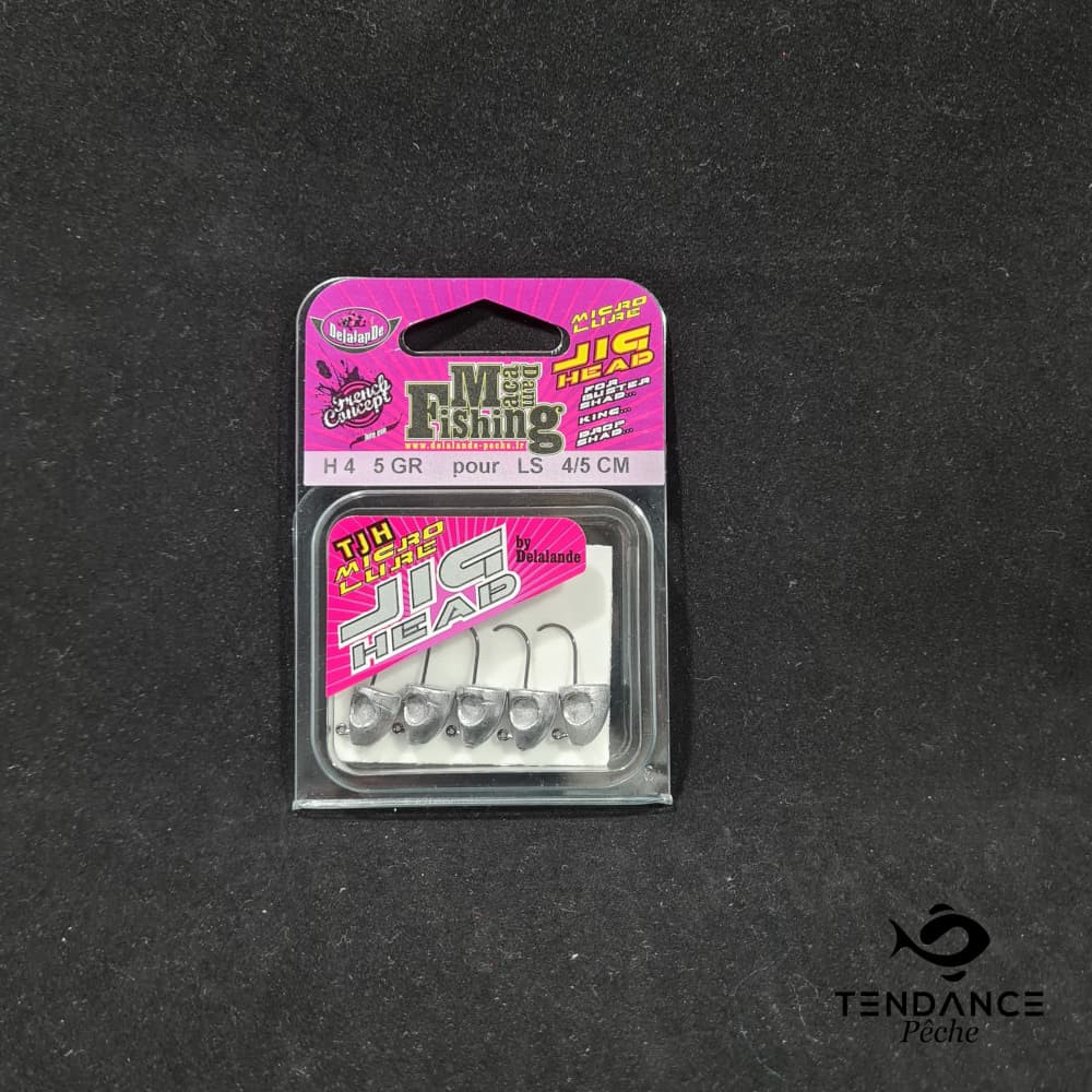 Têtes plombées Shad H4 - DELALANDE - 5 grammes
