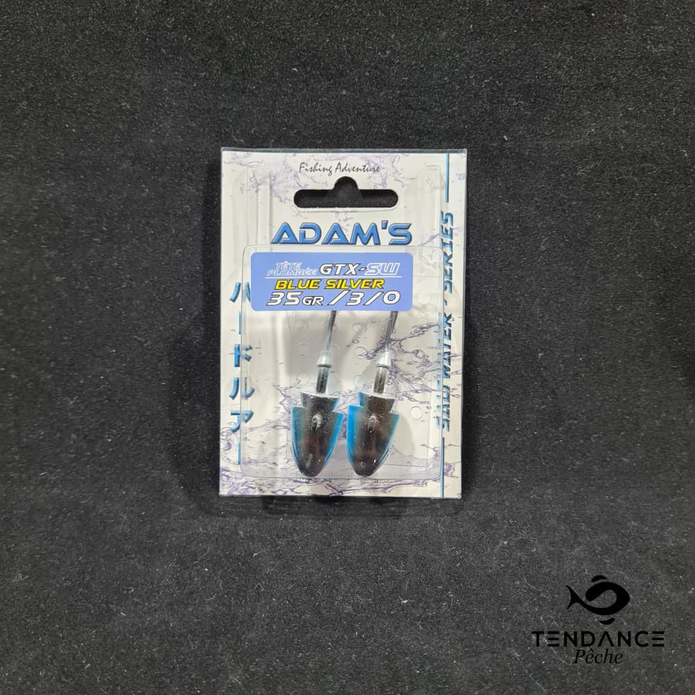 Têtes plombées GTX BLUE/ SILVER - ADAM'S - 35 gr