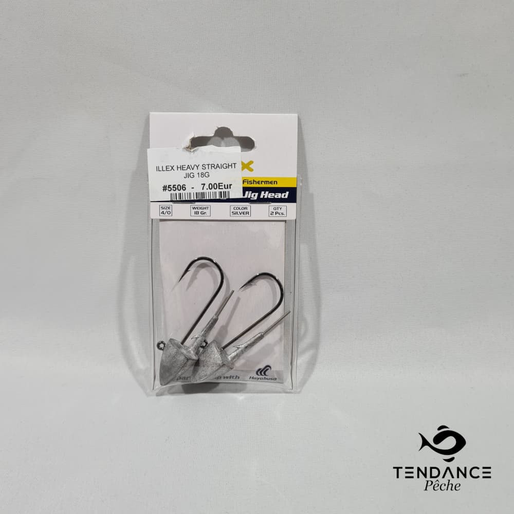 Heavy straight jig h 4/0 - ILLEX