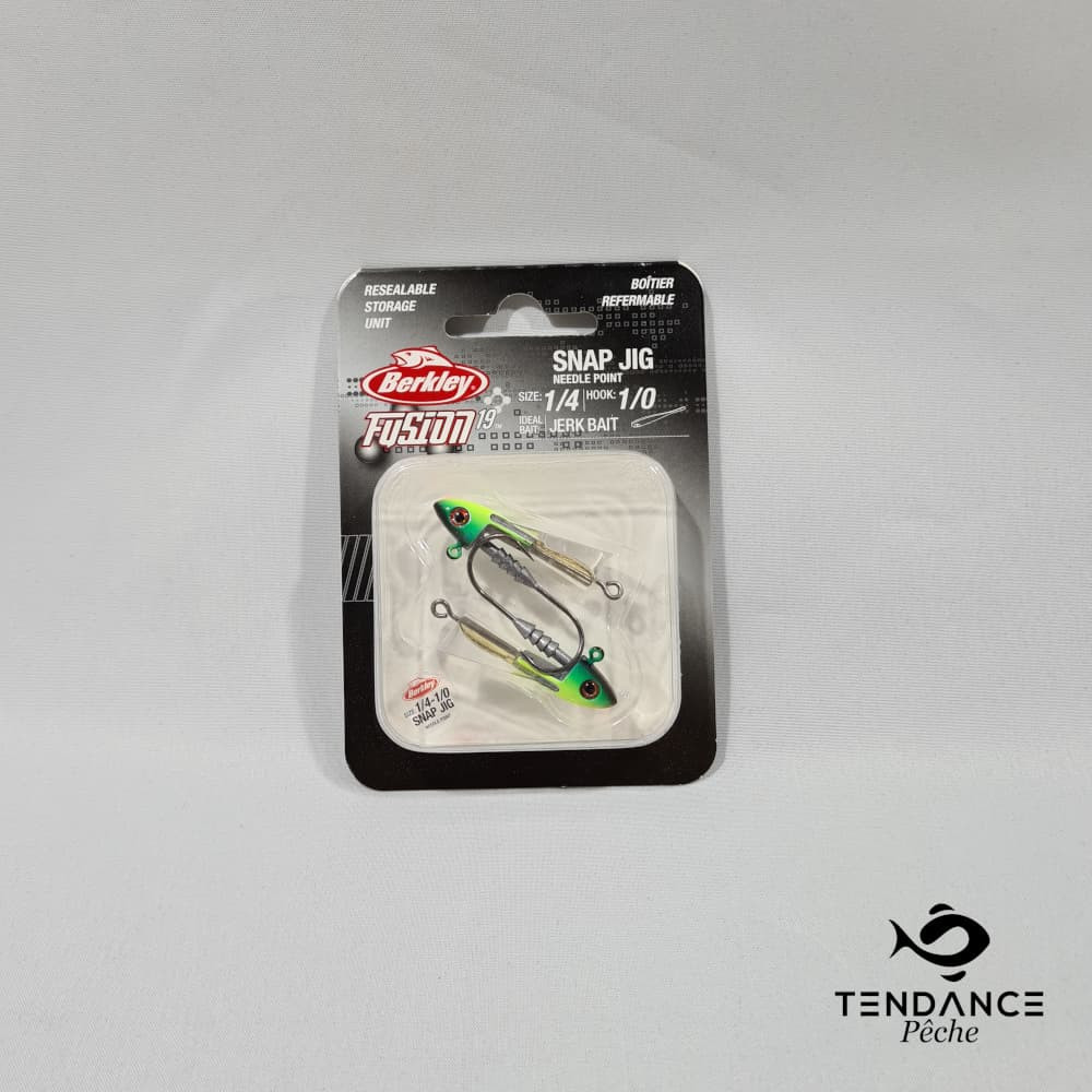 Snap Jig Head H1/0 vert - BERKLEY - 1/4