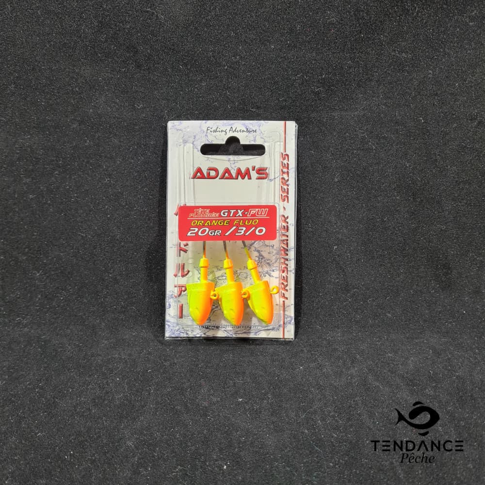 Têtes Plombées Gtx Fw 20 Gr - Adam's - Jaune