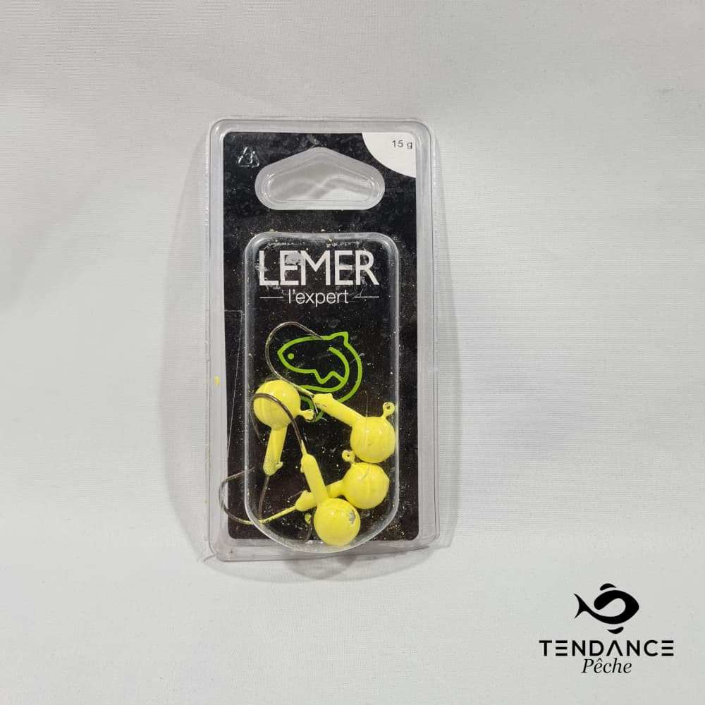 Têtes plombées jaune - LEMER