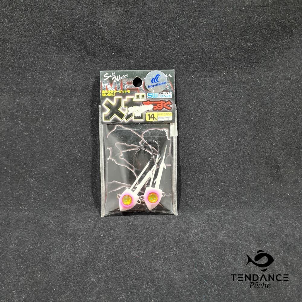 Têtes plombées mega massugu rose - HAYABUSA - 14 gr