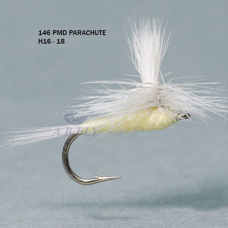 Pmd Parachute H18 - PMD (Pale Morning Dun / Jaune Pâle) - RAINY'S