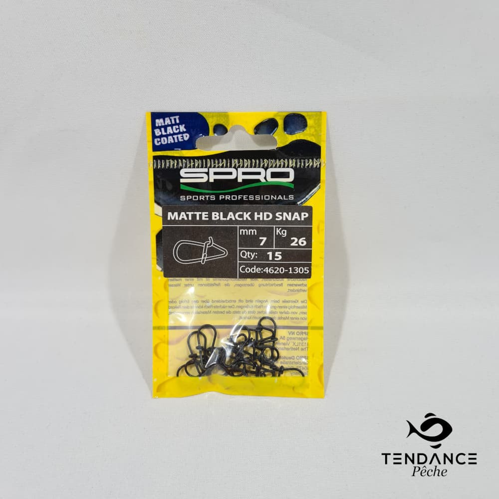 Matte Black Hd Snap - Spro - 7
