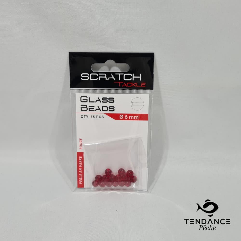 Perles Glass - Flashmer - 6 Mm