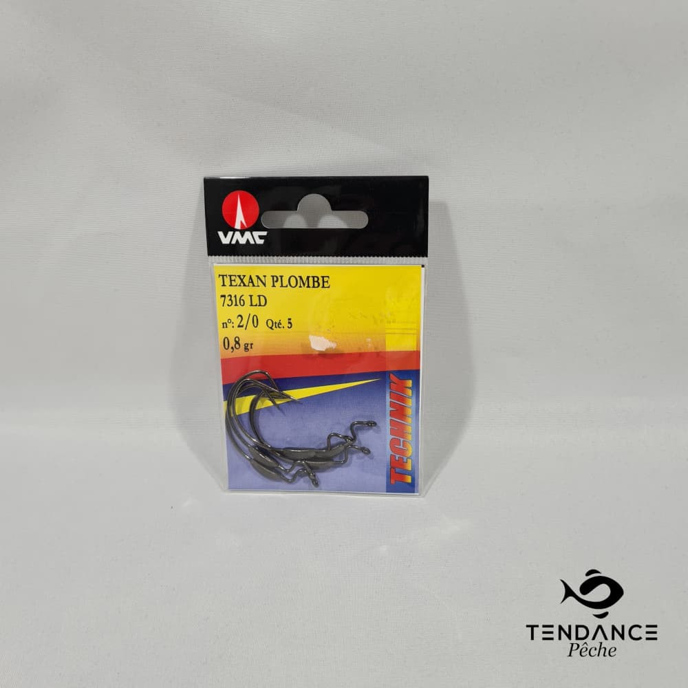 Hameçon texan plombé - VMC - 2/0