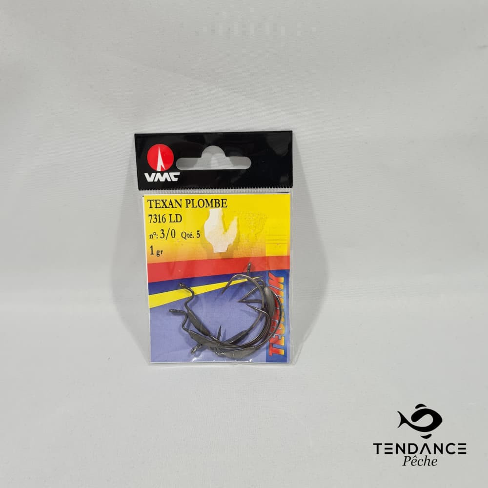 Hameçon Texan Plombé - Vmc - 3/0