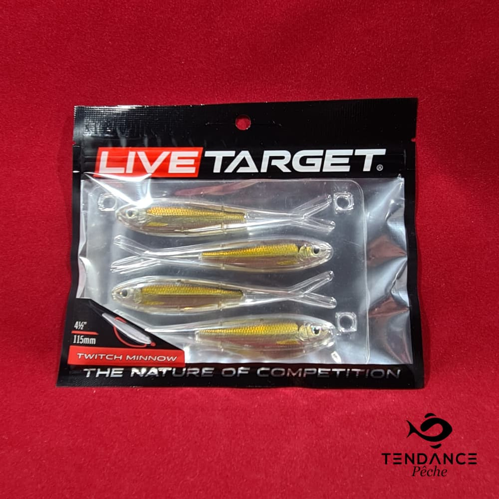 Twitch Minnow 4.5 - Live Target - Yellow Chart