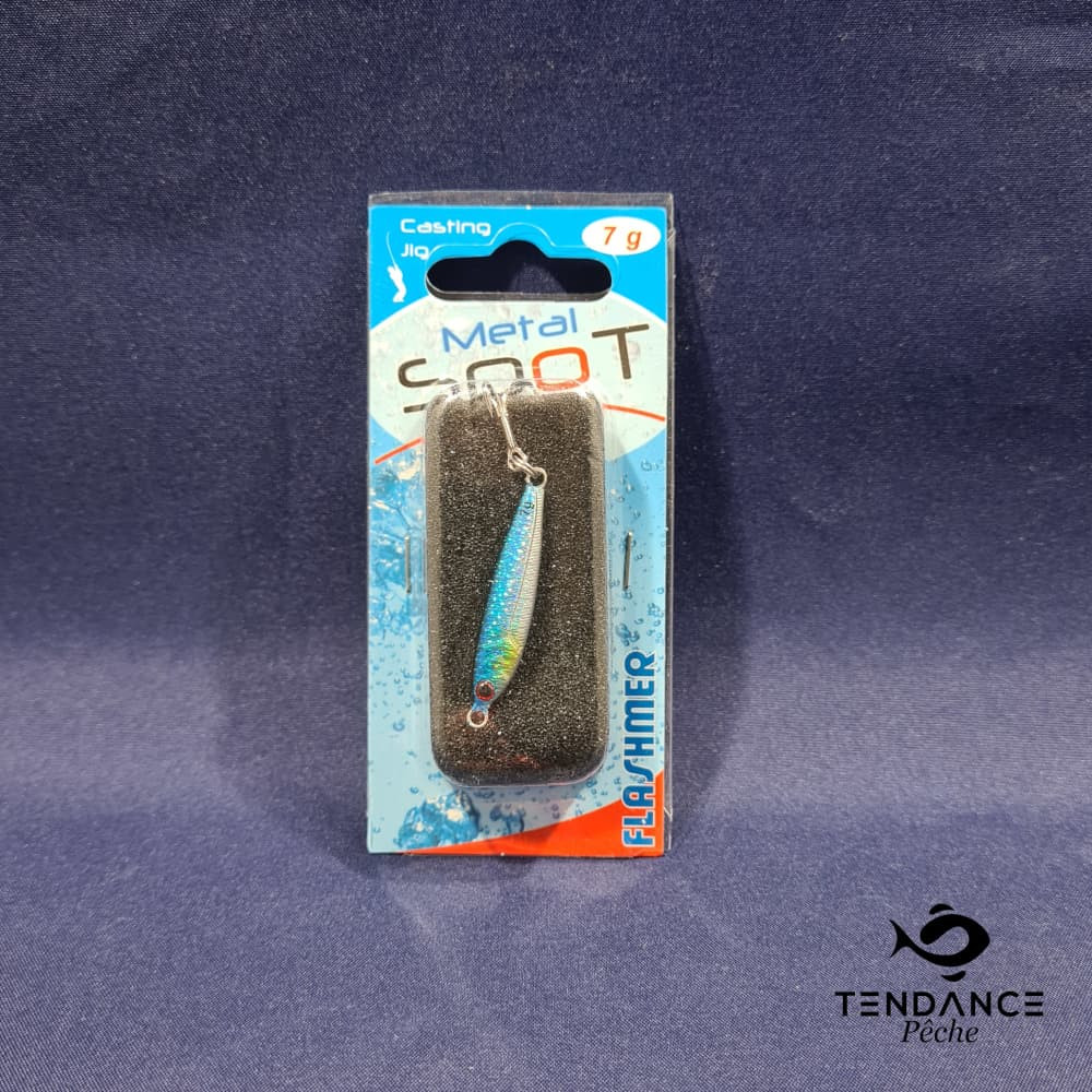 Jig metal spot 7 gr - FLASHMER - Bleu