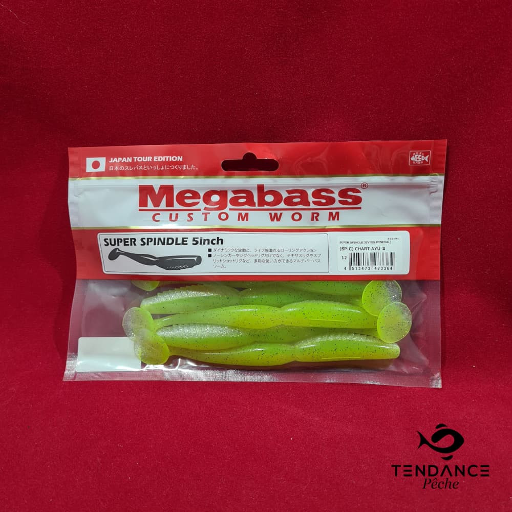 Super Spindle Worm 5 - MEGABASS - Chart Ayu 
