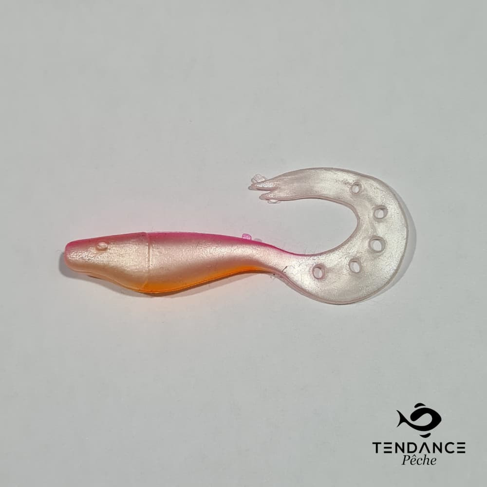 Sandra - Delalande - Blanc Nacré Dos Rose Ventre Orange