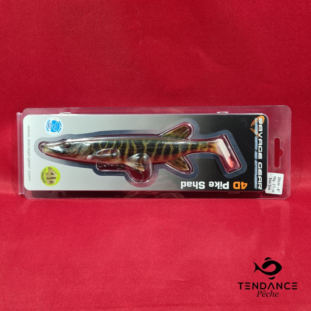 SG 4d pike shad - SAVAGE GEAR
