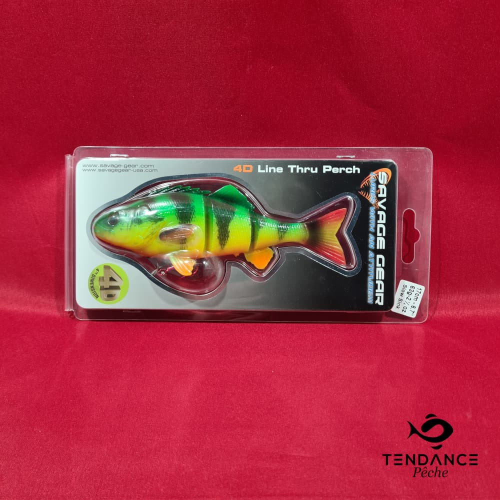 Sg 4D Line Thru Perch - Savage Gear - Fire Tiger