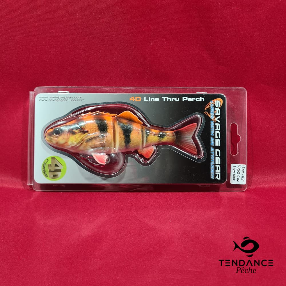 SG 4D line thru perch - SAVAGE GEAR - Albino