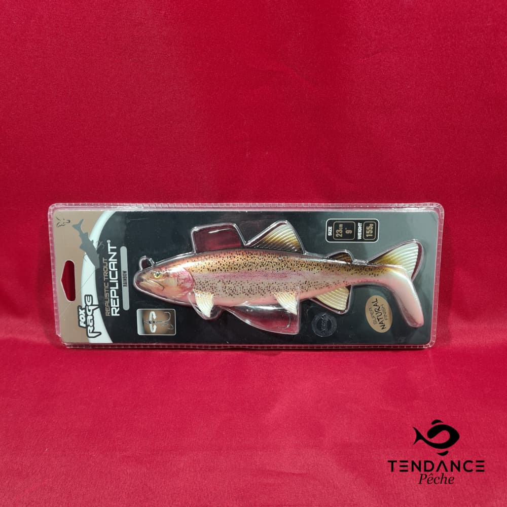 Réplicant realistic trout 23 cm - FOX - Rainbow