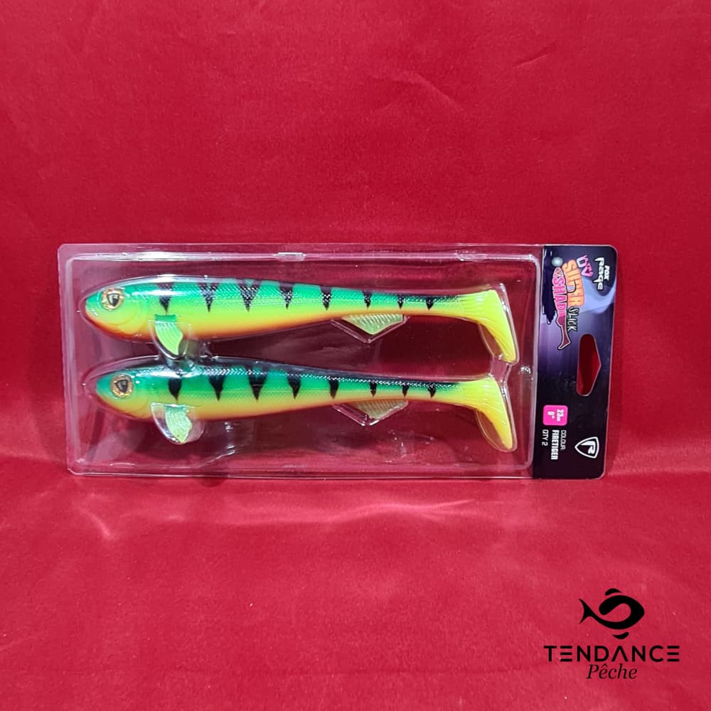 Super Slick Shad 23 Cm - Fox - Fire Tiger