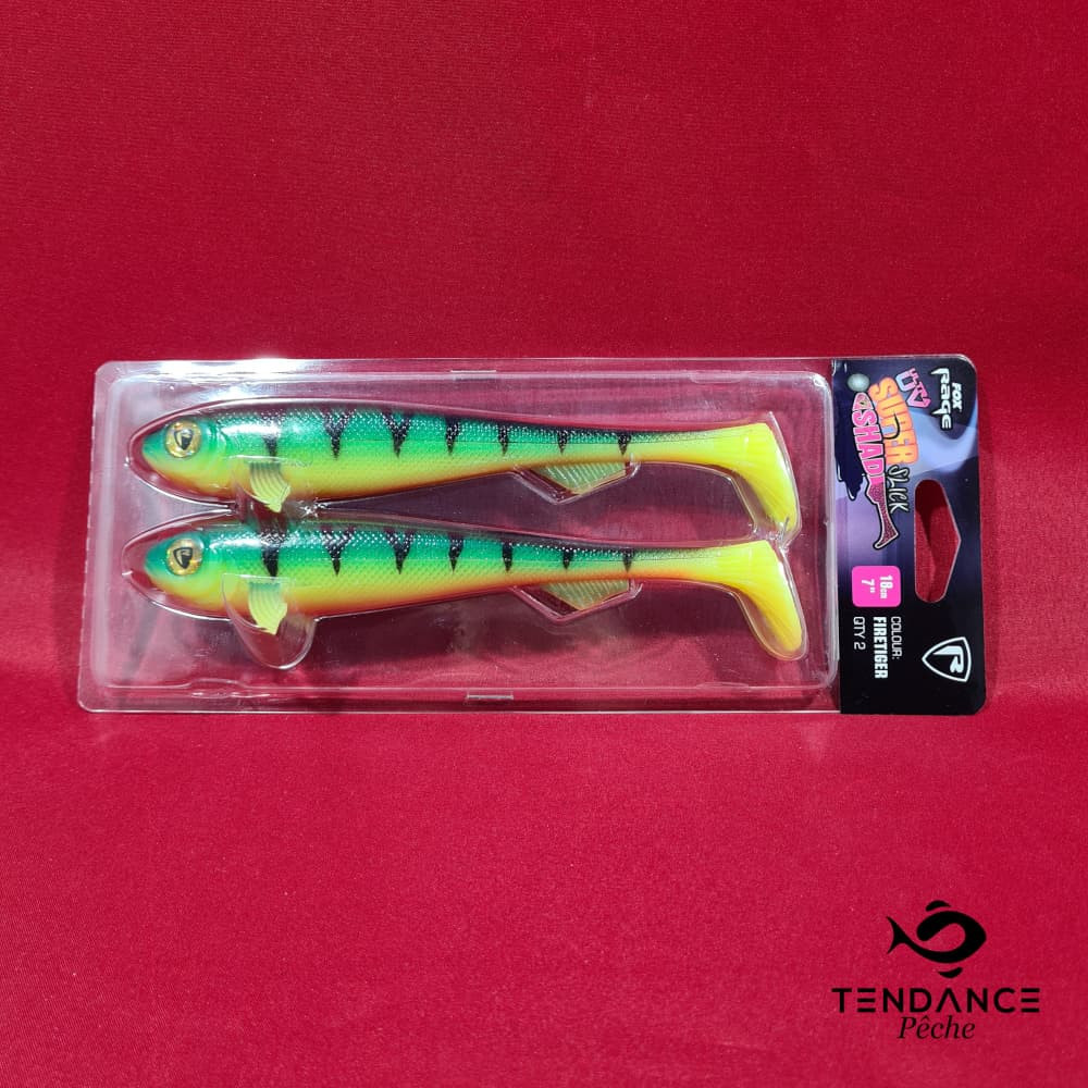 Super Slick Shad 18 Cm - Fox - Fire Tiger