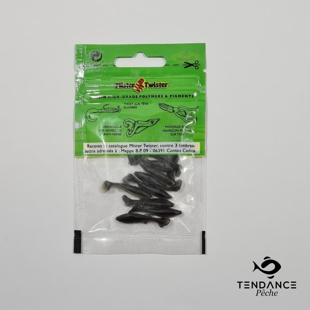 Micro shad - MISTER TWISTER - Noir