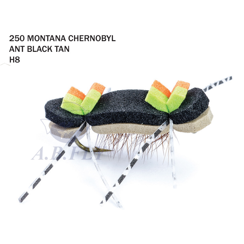Montana Chernobyl Ant H8 - BLACK/TAN (Noir / Sable) - RAINY'S