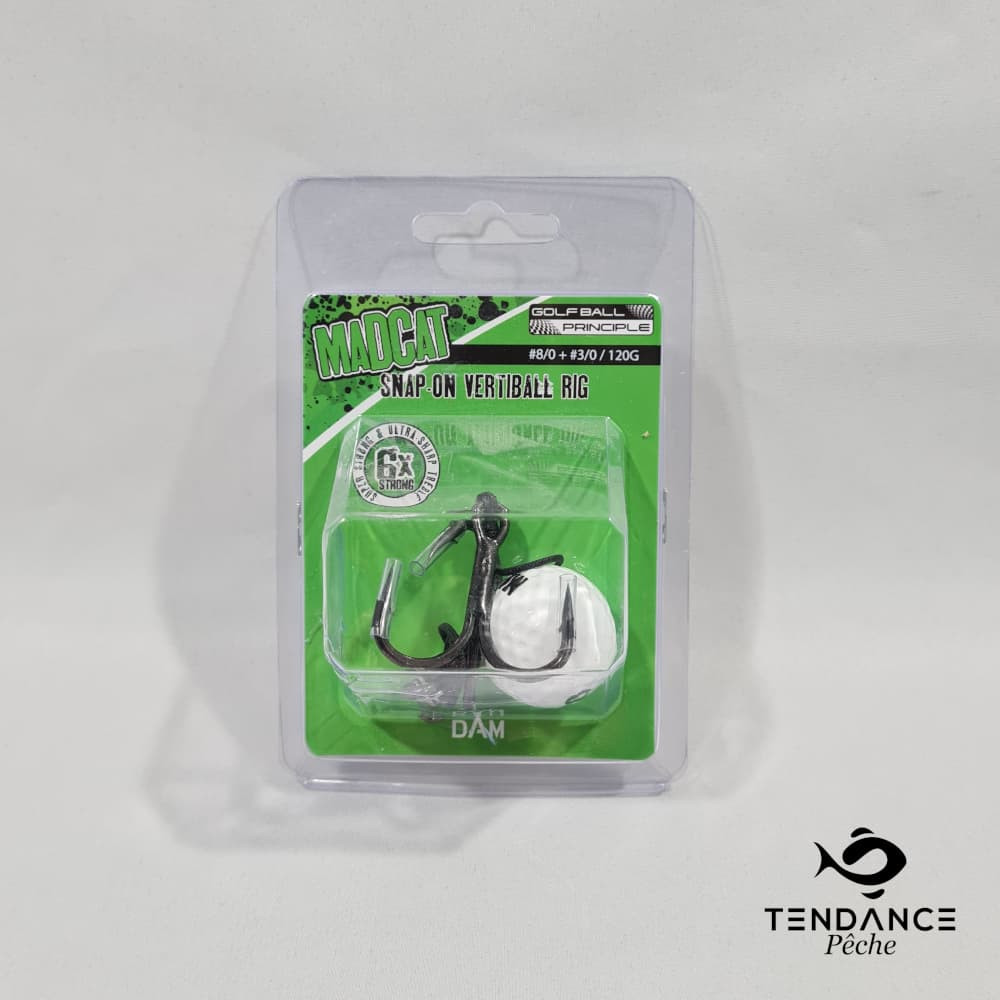 Golf ball snap on vertiball rig - MADCAT