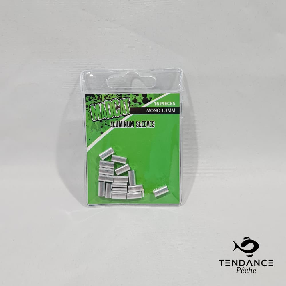 Aluminium crimp sleeves - MADCAT - 1.3 mm