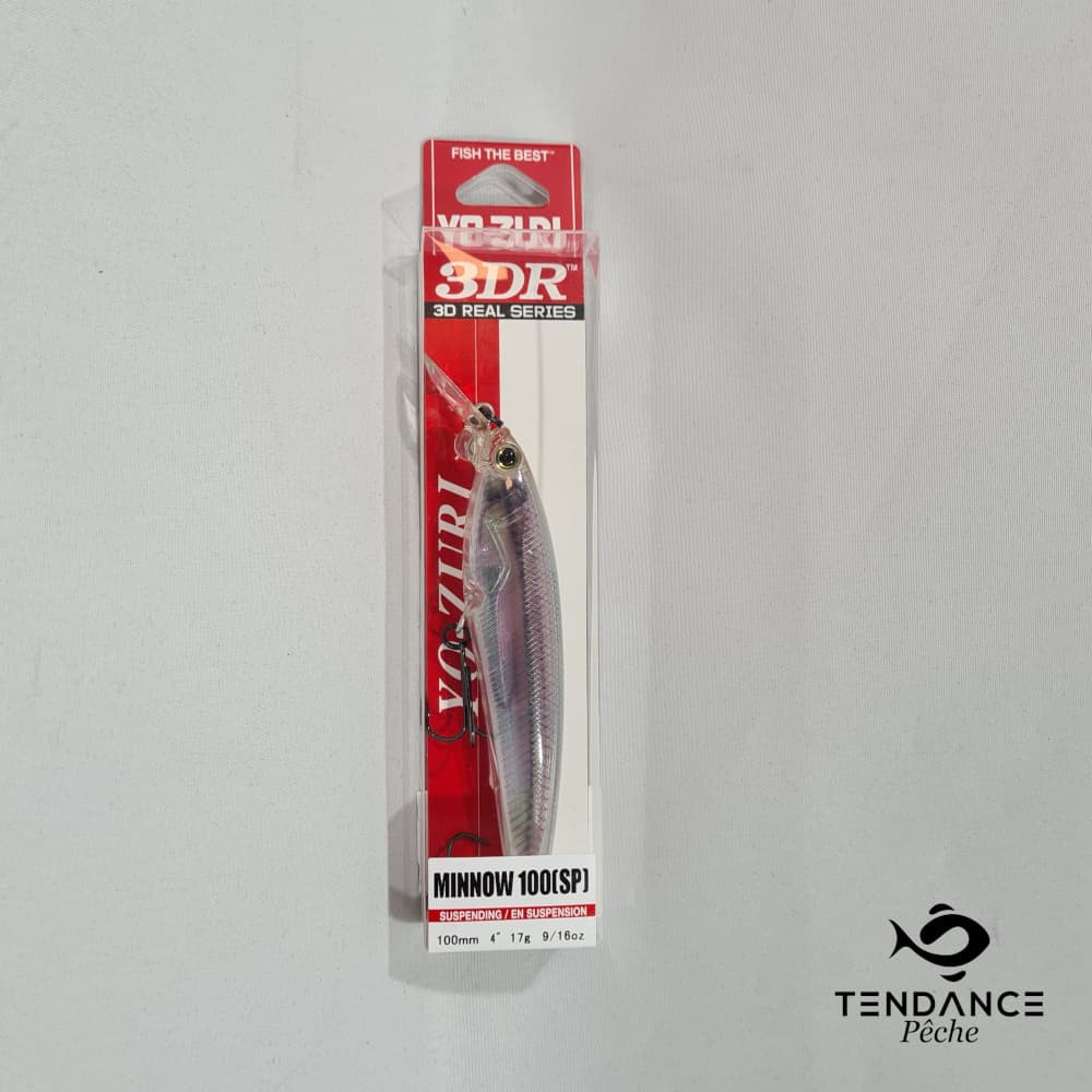 3Dr Minnow 100 Sp - Yo Zuri - Glass Minnow