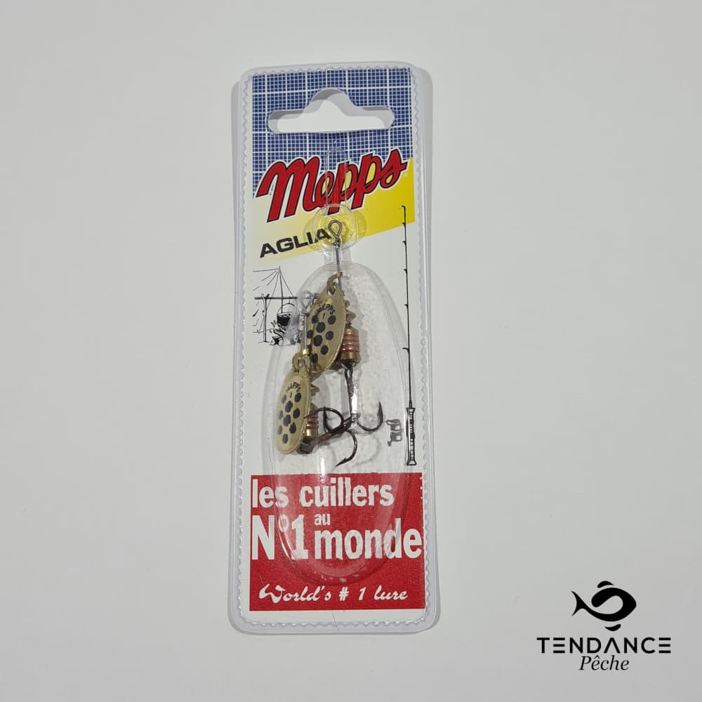 Cuiller Aglia n°1 - MEPPS - Or Points Noirs 