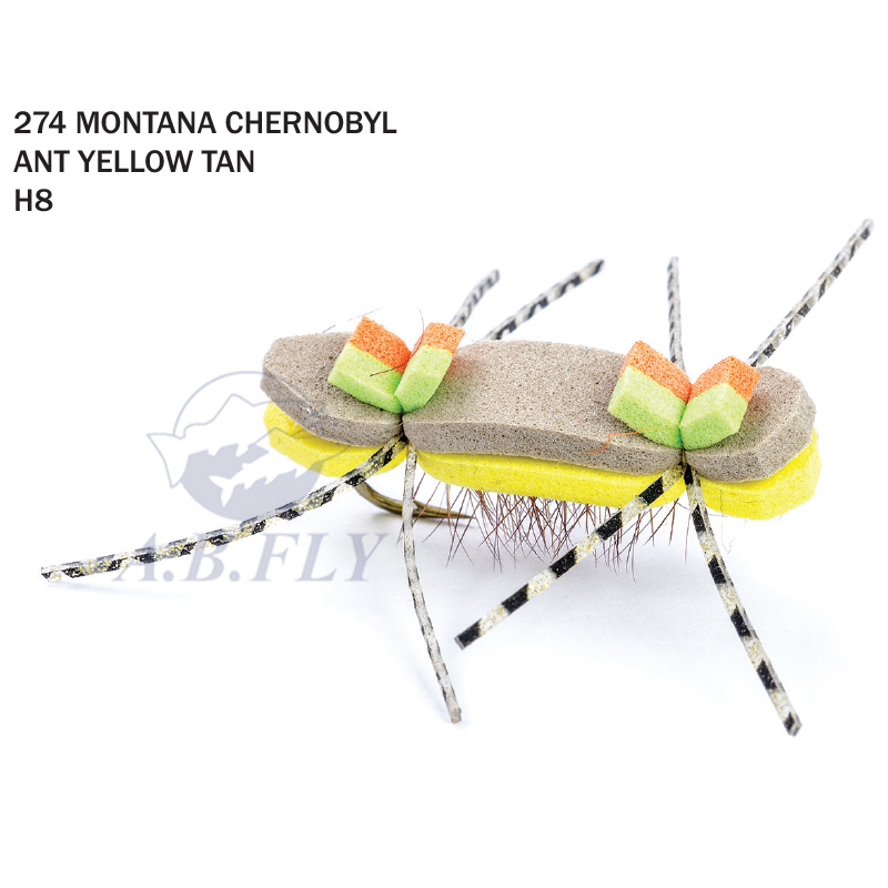 Montana Chernobyl Ant H8 - YELLOW/TAN (Jaune / Sable) - RAINY'S