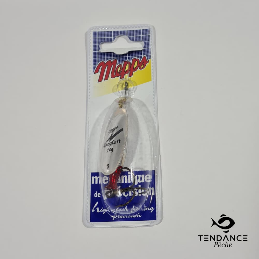 Cuiller Aglia Long Cast N° 5 - Mepps - Argent / 60Mm