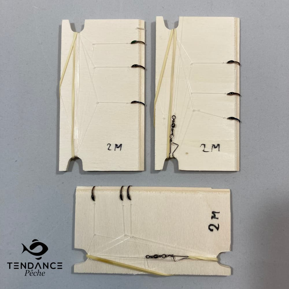 Plombier quill 3 Nymphes/H14 - 2 mètres - TendanceNautic