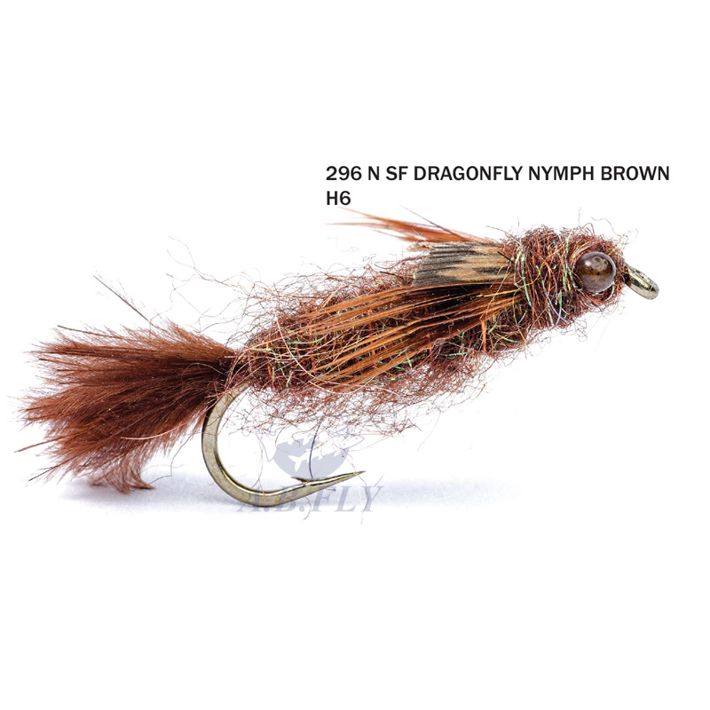 R&D Dragonfly Nymph H6 - BROWN (Marron) - RAINY'S