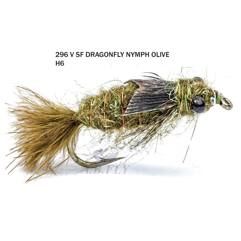 R&D Dragonfly Nymph H6 - Olive (Olive) - Rainy's
