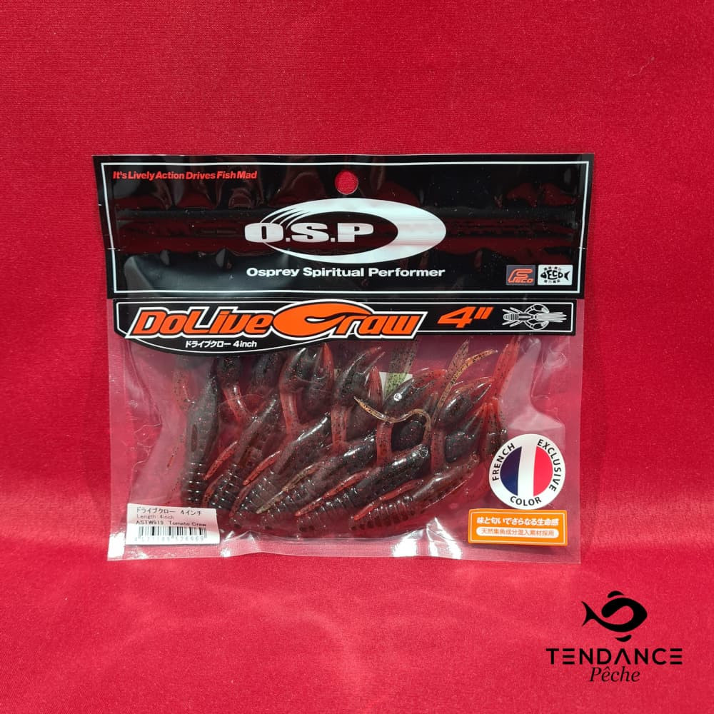 Dolive Craw 4" - Osp - Tomato Craw 