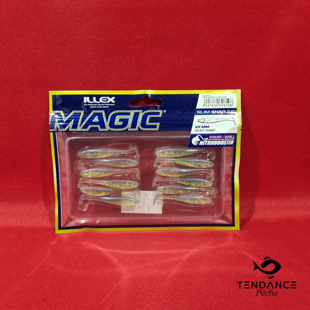 Magic Slim Shad 2.5 - Illex - Sexy Shad 