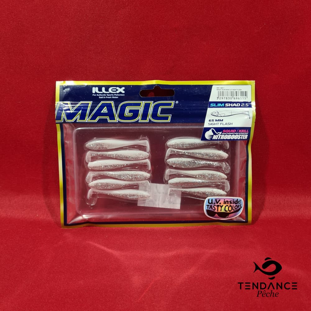 Magic Slim Shad 2.5 - Illex - Sight Flash