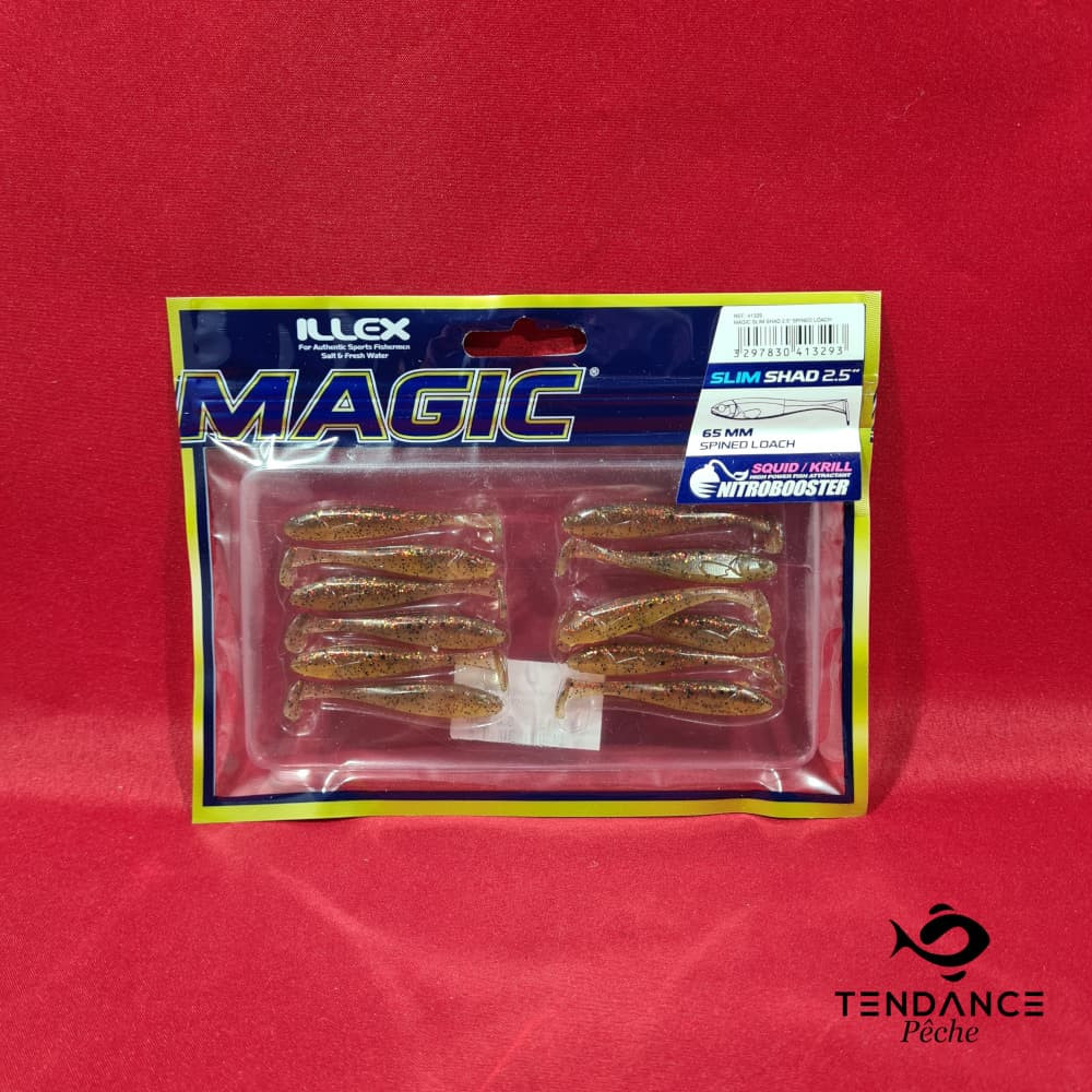 Magic Slim Shad 2.5 - Illex - Spined Loach