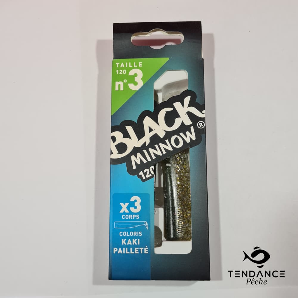 Corps Black Minnow Taille 3 - Fiiish - Kaki Pailleté 