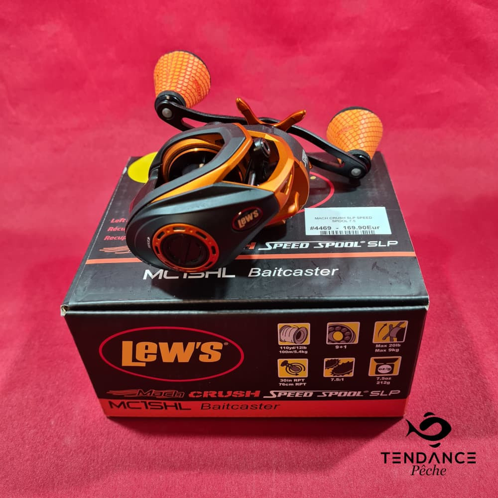 Moulinet Mach Crush SLP Speed Spool - LEW'S