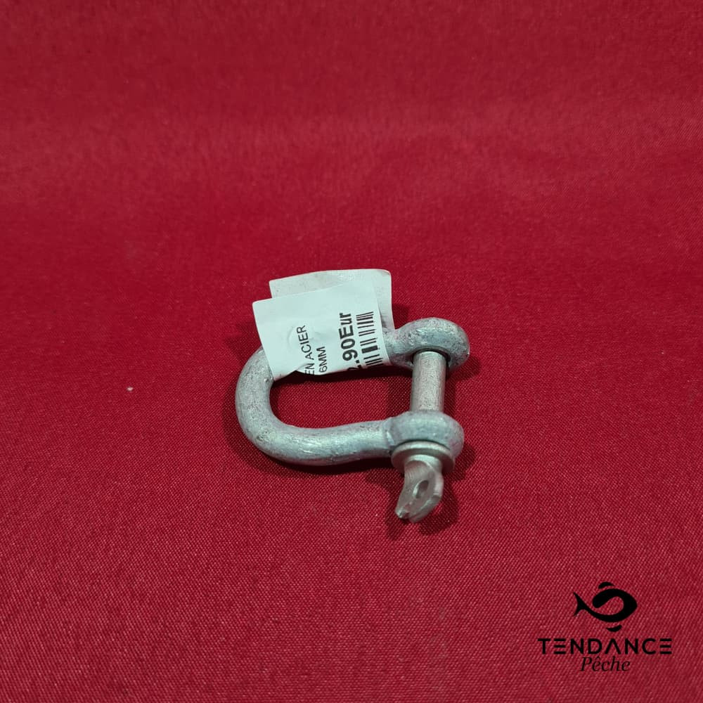 Manille en acier galvanisé - OSCULATI - 6 mm