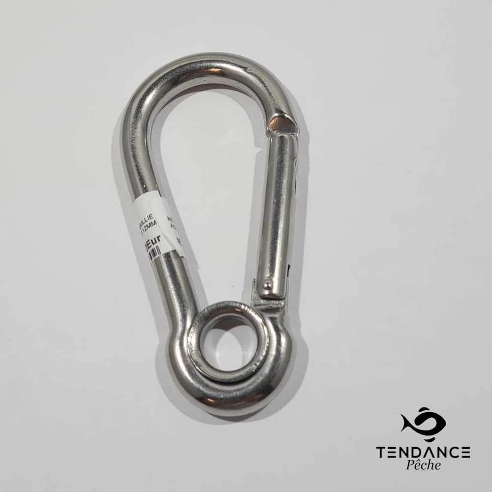 Mousqueton Sans Saillie Avec Oeil Aisi 316 - Osculati - 12 Mm